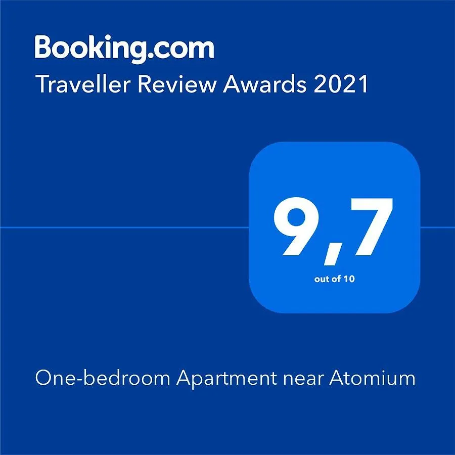 One-Bedroom Apartment Near Atomium Brussels